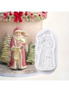 Szilikon Mikulás Öntőforma Karácsonyi Sütéshez