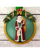 Szilikon Mikulás Öntőforma Karácsonyi Sütéshez