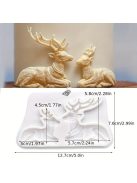 Szilikon Mikulás Öntőforma Karácsonyi Sütéshez