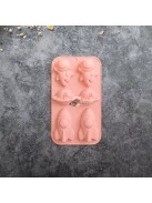 Űr-témájú szilikon sütőforma