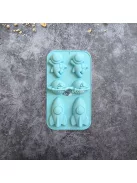 Űr-témájú szilikon sütőforma