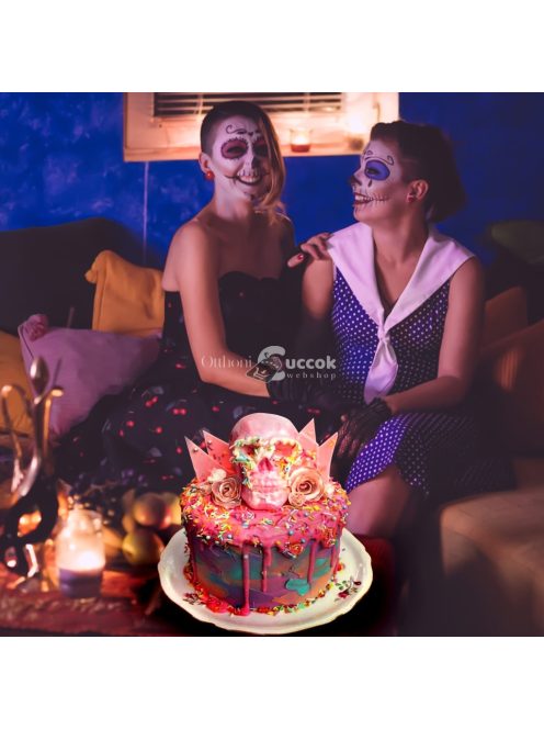 Nagy koponya szilikon tortaforma