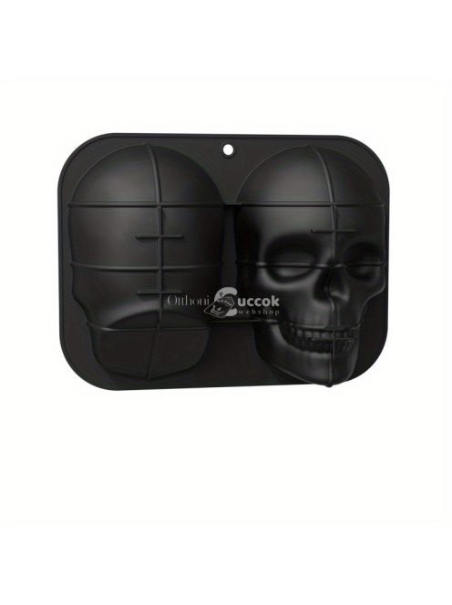 Nagy koponya szilikon tortaforma