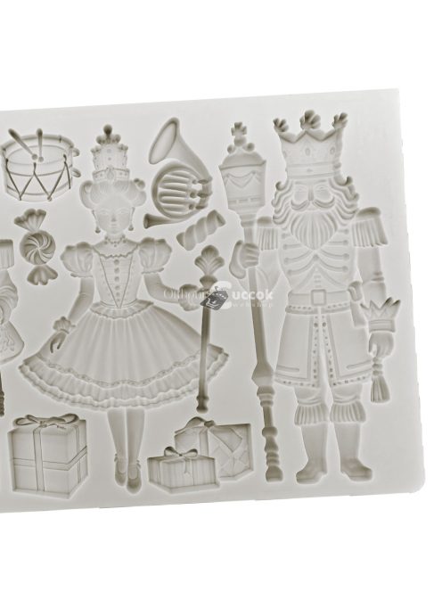 Karácsonyi formakészlet, szilikon BPA-mentes