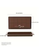 Szilikonból készült, szétszedhető csokoládéformák