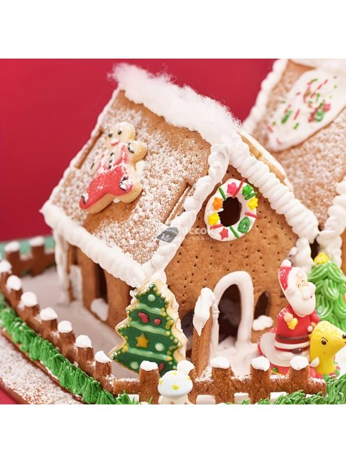 10 darabos, Rozsdamentes Acél Karácsonyi Süteményszaggató Készlet