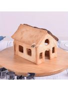 10 darabos, Rozsdamentes Acél Karácsonyi Süteményszaggató Készlet