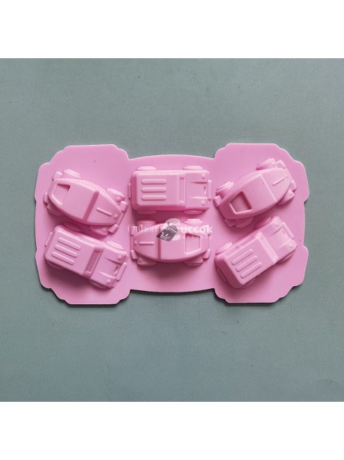 1 db BPA-mentes szilikon autó alakú csokoládé és cukorka forma