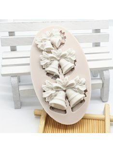 Karácsonyi Csengő Szilikon Öntőforma