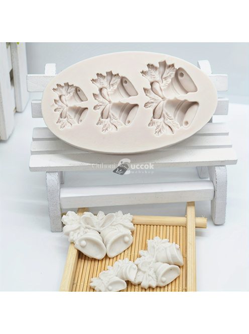 Karácsonyi Csengő Szilikon Öntőforma