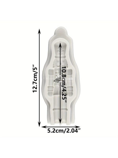 Diótörő 3D Szilikon Öntőforma Sütéshez