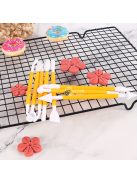 8db/készlet  Sugar Craft Fondant torta tésztafaragó vágó, torta díszítő és formázó