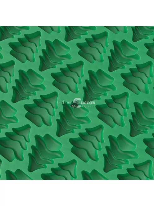 Mini karácsonyfa csokoládé forma