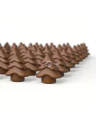 Mini karácsonyfa csokoládé forma