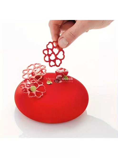 Gourmet torta és sütemny díszítő szilikon forma