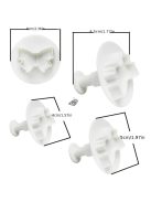 33db aranyos rajzfilm süteményforma