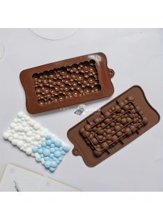 BPA-mentes szilikon buborékos csokoládéforma