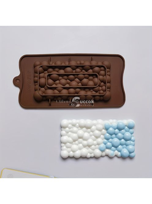 BPA-mentes szilikon buborékos csokoládéforma