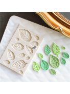 Mini Juharlevél Szilikon Forma Tortadíszítéshez