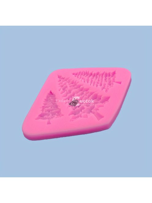 Fenyőfa szilikon forma