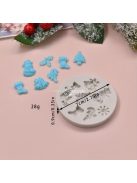 Karácsonyi Szilikon Forma, Karácsonyfa Karácsonyi Csengő Hóember Forma