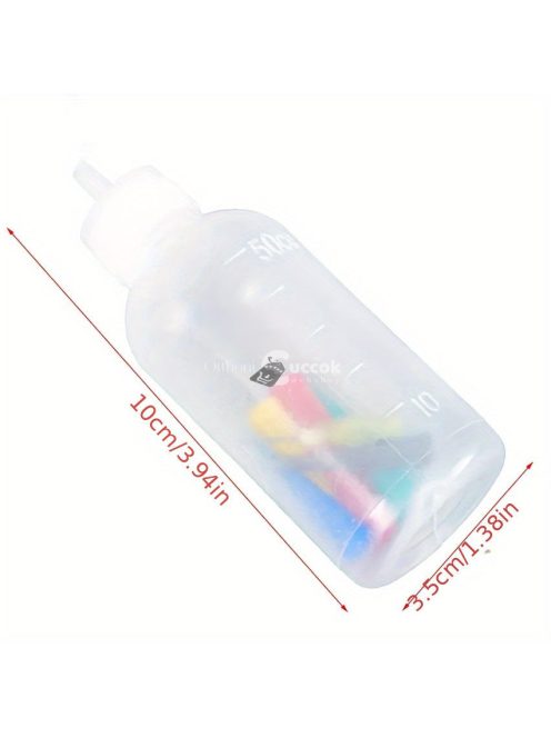 8 darabos tortadíszítő préselt flakon készlet