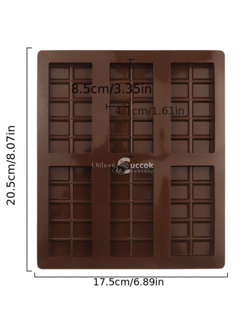3D szilikon csokoládéforma