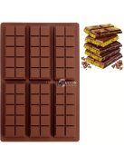 3D szilikon csokoládéforma