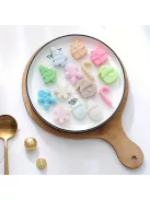 Karácsonyi csokoládé forma, 3D szilikon forma