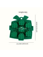 Karácsonyi témájú szilikon sütőforma - Kreatív ajándék alakú formák