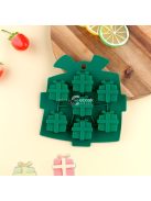 Karácsonyi témájú szilikon sütőforma - Kreatív ajándék alakú formák