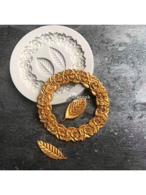 Szilikon koszorú forma