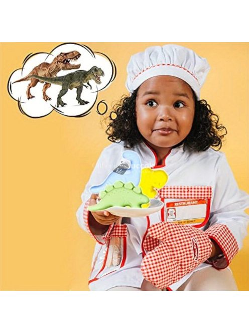 1db Aranyos Dinoszaurusz Szilikon Forma