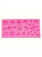 Karácsonyi hópehely szilikon öntőforma csokoládéhoz és muffinokhoz