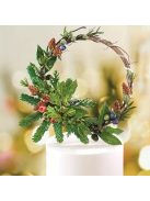 Szilikon sütőforma karácsonyra és ünnepekre - Levél, fa, fenyőtoboz minták