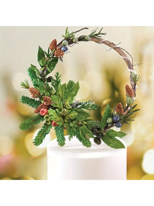 Szilikon sütőforma karácsonyra és ünnepekre - Levél, fa, fenyőtoboz minták