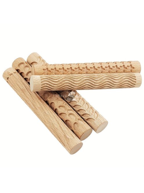 Karácsonyi mintás sodrófa - tökéletes pizzához, pitékhez, süteményhez, galuskához, tésztához és sok máshoz