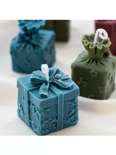 Karácsonyi ajándékdoboz szilikon forma