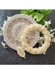 3D szilikon rózsafüzér forma