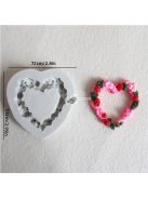 3D szilikon rózsafüzér forma