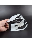 Map Shape tortasablon, tortadíszítő sablon forma