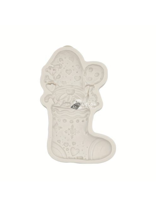 Karácsonyi  Szilikon Forma - Mikulás Csizma