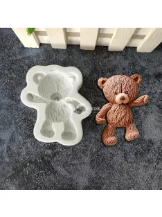 Aranyos medve szilikon öntőforma sütéshez