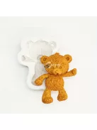 Aranyos medve szilikon öntőforma sütéshez