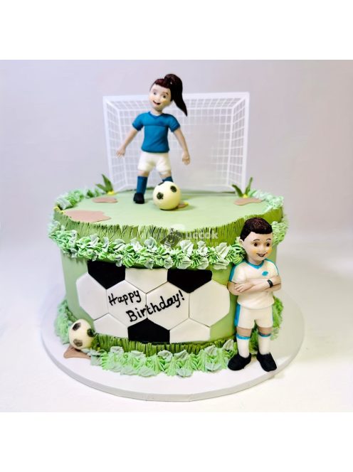 Szilikon focijátékos és stopli formakészlet süteménydíszítéshez