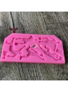 3D sportoló szilikon forma