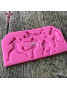 3D sportoló szilikon forma