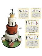 3D sportoló szilikon forma