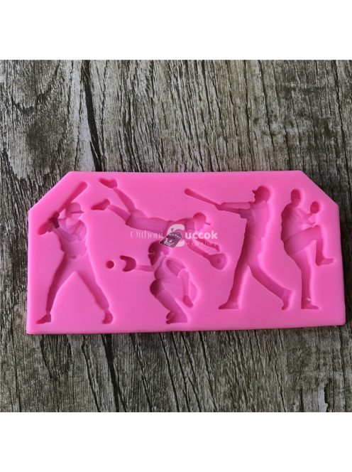 3D sportoló szilikon forma