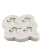 Trópusi Ginkgo és Pálmalevél Szilikon Öntőforma